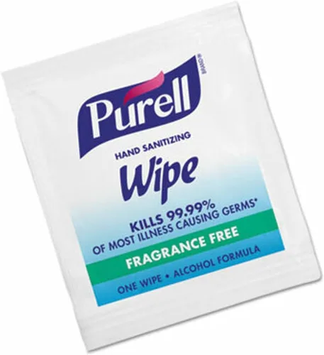 Vista 8 de Toallitas de mano desinfectantes. Envueltas individualmente (300). De Purell