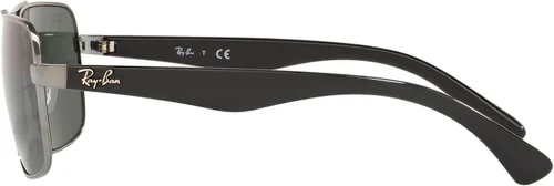 Vista 4 de Ray-Ban RB3483 - Gafas de sol cuadradas de metal para hombre