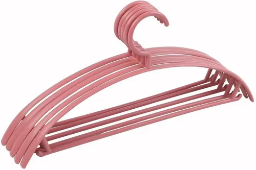 Vista 3 de Perchas de ropa, perchas para suéteres, perchas de armario, perchas resistentes, perchas de ropa antideslizantes, 10 piezas antideslizantes