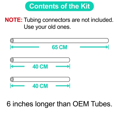 Vista 2 de Nenesupply Tubo compatible con el extractor de leche Lansinoh. Las piezas de la bomba Lansinoh no originales reemplazan la tubería Lansinoh. Úselo