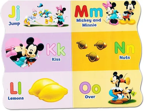 Vista 3 de Disney® Mickey Mouse "My First Books" (juego de 4 libros con formas)