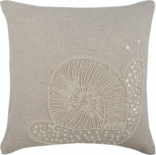 Vista 17 de The HomeCentric Fundas de almohada decorativas beige de 12 x 12 pulgadas (11.8 x 11.8 in), encaje de yute y almohadas marroquíes para sofá