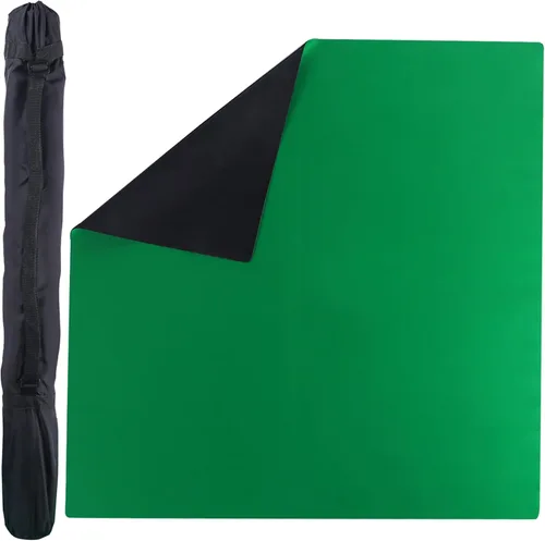 Vista 10 de GSE Games & Sports Expert Alfombra de juego antideslizante de goma de 32 x 32 pulgadas, alfombrilla de mesa para Mahjong, dominó, cartas de póker