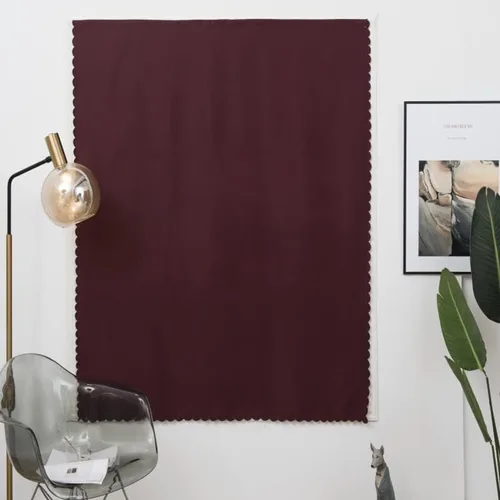 Vista 12 de GYROHOME Cortinas opacas autoadhesivas con diseño superior para ventana de cocina, paneles de cortina con aislamiento térmico y alzapaños sin Beige