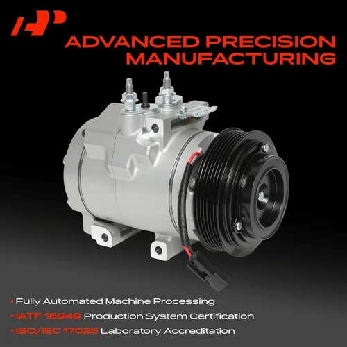 Vista 3 de A-Premium Compresor de Aire Acondicionado AC con Embrague Compatible con Ford F-250 F-350 F-450 F-550 Super Duty F53 F59 F650 F750