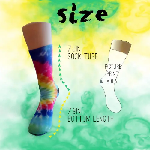 Vista 3 de TMVFPYR Socks Novelty Casual Cotton Crew Socks for Women Men