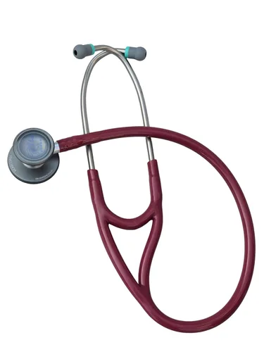 Vista 16 de Virtuoso - Estetoscopio de cardiología de doble cabeza, calidad profesional, tubo clásico, KS-750, color negro