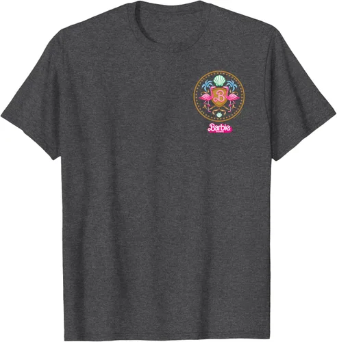 Vista 30 de Barbie The Movie - Camiseta Flamingo Crest Negro