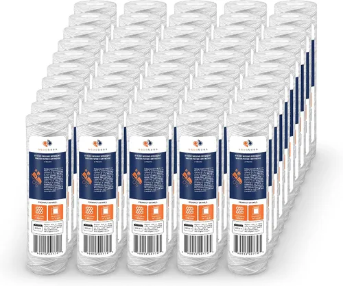 Vista 10 de Aquaboon Whole House - Filtro de agua para heridas de 1 micrón, cartucho de 10 x 2.5 pulgadas para repuesto de filtro de agua de pozo compatible