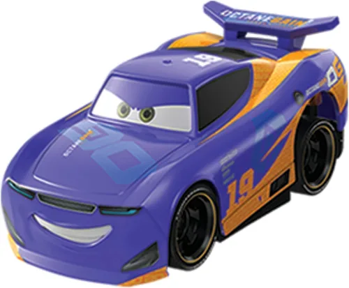 Vista 8 de Disney Cars Toys Turbo Racers surtido, vehículos de personajes de películas, alerón de bomba y carreras, sin baterías para jugar sin fin, a partir