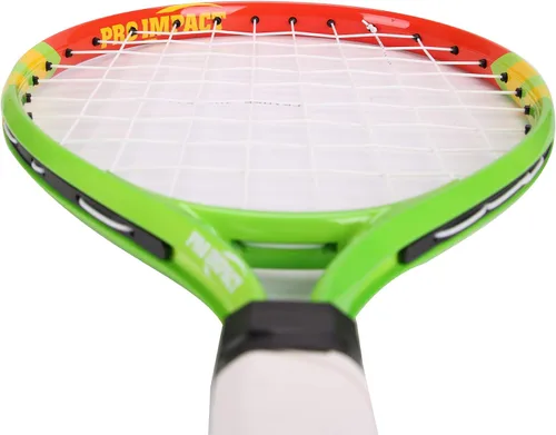 Vista 5 de Raquetas de tenis para niños y jóvenes, entrenamiento de agarre, ligeras, marco duradero, agarre cómodo, con cuerdas unidas para jugadores de tenis