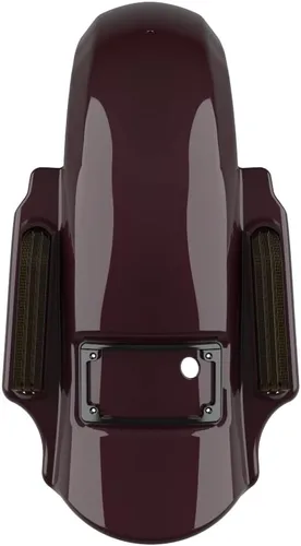 Vista 74 de Advanblack Dominator - Guardabarros trasero estirado para Harley Davidson Touring 2014+, deslizamiento de treet, Road Glide
