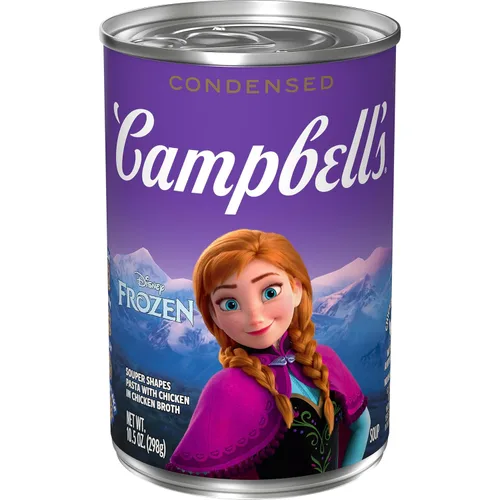 Vista 17 de Campbell's Sopa condensada para niños, pasta de Disney Princess Cool Shapes con pollo en caldo de pollo, lata de 10.5 onzas (paquete de 4)