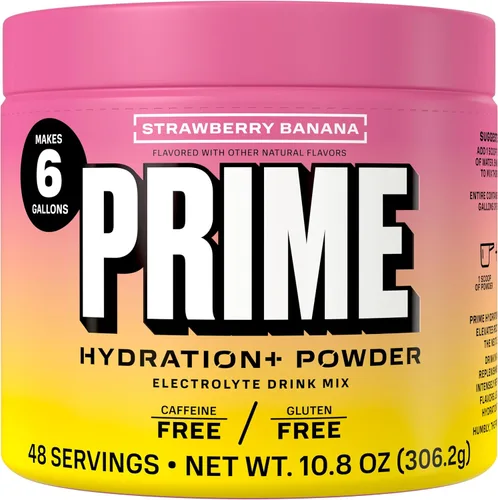 Vista 9 de PRIME Hydration + Polvo de electrolitos, cereza congelada, mezcla de bebida de hidratación sin azúcar con potasio, magnesio y vitaminas B