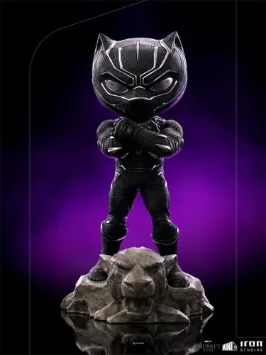 Vista 5 de Iron Studios Marvel - Pantera Negra - Mini Co. 1 figura