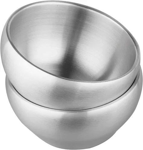 Vista 8 de IMEEA Tazón Aislado para Helado de 15 oz de Pared Doble de Acero Inoxidable SUS304 para Sopa, Cereal, Juego de 2