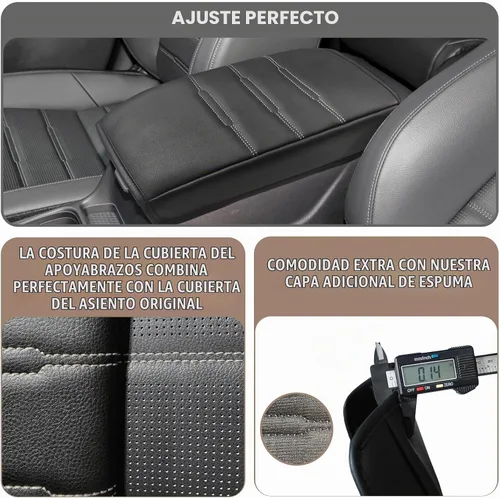 Vista 4 de Muslogy - Funda para reposabrazos para Honda CR-V 2023-2026, grosor regular