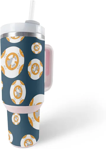 Vista 33 de MightySkins Skin - Vaso de vinilo compatible con Stanley The Quencher H2.0 FlowState de 40 onzas, vida útil, protectora, duradera y única, fácil