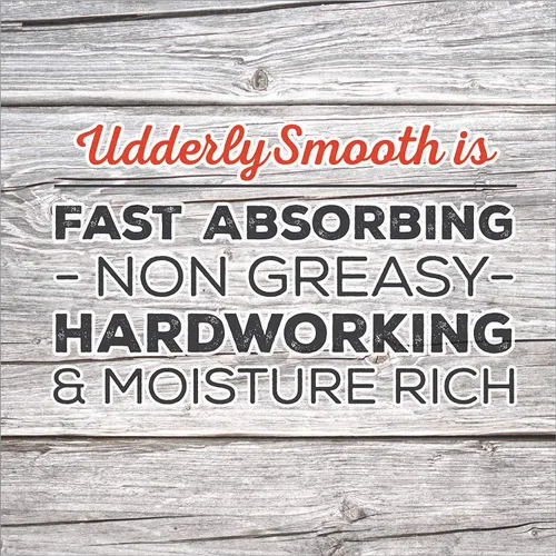 Vista 4 de UDDERLY SMOOTH Crema para pies con manteca de karité, ligeramente perfumada, tarro de 8 onzas