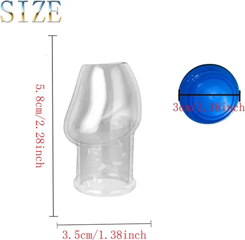 Vista 5 de Anillo de pene reutilizable para hombre, suave, extensor, extensor, eyaculación retardada, de larga duración, más fuerte, elástico, realista