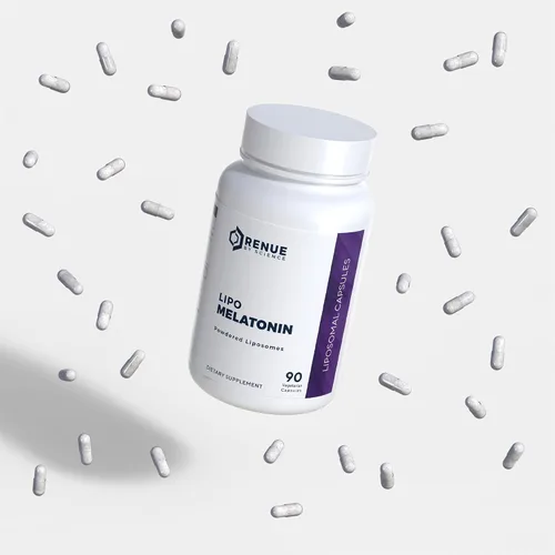 Vista 5 de Renue By Science Melatonina Suplemento de melatonina liposomal 90 cápsulas de melatonina de alta resistencia – 1 mg de melatonina por porción