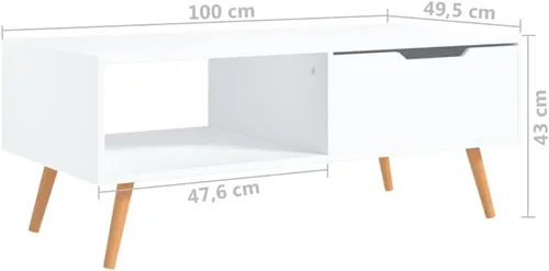 Vista 2 de Mesa auxiliar, mesa de centro elevable, mesa de centro cuadrada adecuada para sala de estar, oficina, balcón, estudio, sala de estar familiar