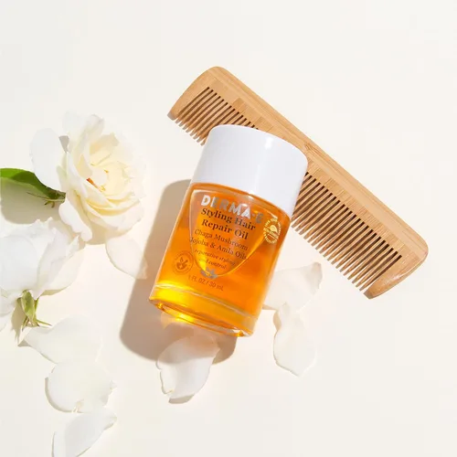 Vista 5 de Derma E Aceite de Reparación de Cabello Unisex 1 oz