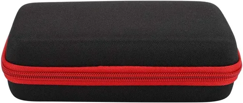 Vista 6 de Bolsa de almacenamiento compacta para hombre con correa de mano, fácil de almacenar QP2520/90/70 (negro rojo)