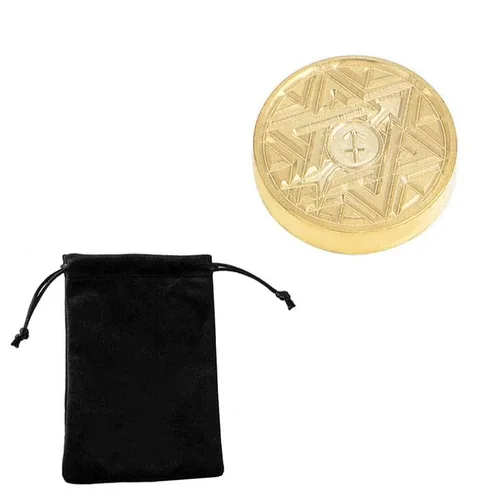 Vista 9 de Juego de sellos de sellado con 12 piezas de signos del zodiaco completo constelaciones temáticas cabezas de latón mango de madera kit de sellado