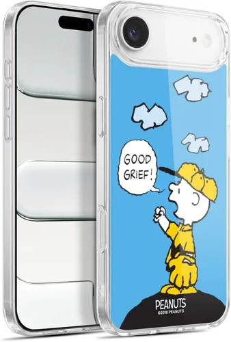 Vista 112 de Head Case Designs Funda de gel suave con licencia oficial de Peanuts Autumn Charlie Brown compatible con Apple iPhone 7 Plus/iPhone 8 Plus