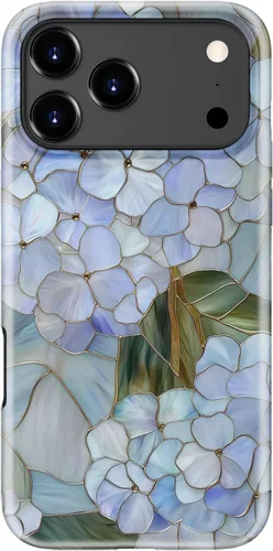 Vista 47 de Funda para iPhone 12 Mini, compatible con carga inalámbrica, protección de doble capa con elegante diseño de flores silvestres, silicona suave +
