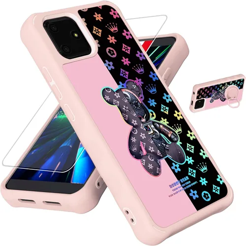 Vista 28 de jioeuinly Funda para Tecno Spark Go 2025 Compatible con Tecno Spark Go 1 / GO 1S / Pop 9 4G Funda de Teléfono Cubierta