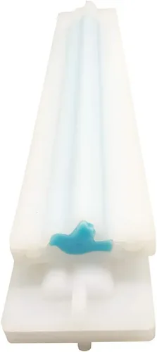 Vista 4 de EchoDone Columna de tubo de pájaro Molde de vela de jabón de silicona Insertar suministros de fabricación de jabón Molde de silicona para jabón