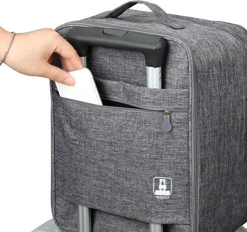 Vista 7 de Bolsas para viajes, paquete de 2, bolsa grande para zapatos con capacidad para 3 pares de zapatos para viajes, bolsa portátil para zapatos y bolsa