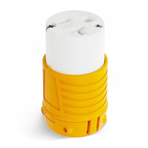 Vista 13 de RVGUARD extremos de cable de extensión macho y hembra, juego de enchufe y conector de repuesto de hoja recta de 15 A 125 V de servicio pesado, tipo