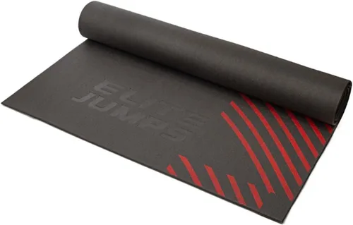 Vista 3 de Elite Jumps - Do Hard Things - Cuerdas de saltar con cuentas de 1 pulgada - Materiales fuertes y duraderos - Blanco con alfombrilla de cuerda