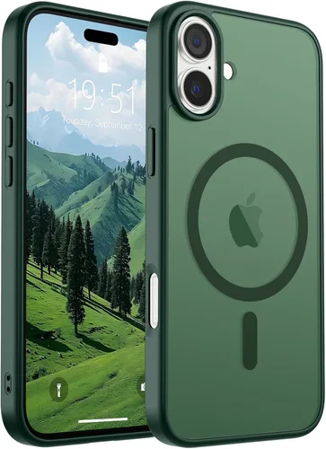 Vista 141 de SUPFINE Funda magnética para iPhone SE 2022 (3ª)/2020 (2ª), iPhone 8 (compatible con MagSafe) (protección contra caídas de grado militar), funda