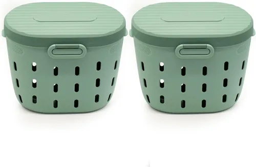 Vista 11 de Vego Garden Compostador de gusano en el suelo, contenedor de compostaje para granja al aire libre, 8 galones, sistema de compostaje sin BPA para Lima
