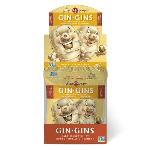 Vista 11 de The Ginger People, Gin Gins Chews - Bolsa de 2.1 onzas (paquete de 12), original, 25.2 onzas