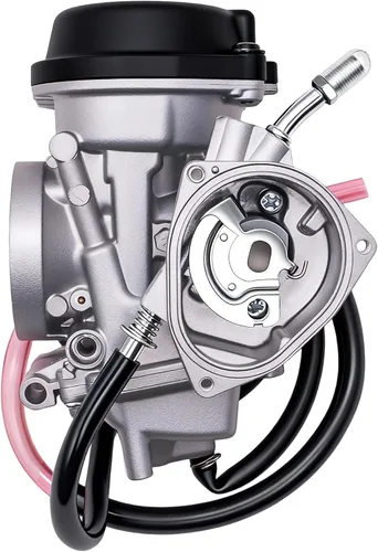 Vista 6 de Carburador LTZ400 compatible con Suzuki LTZ 400 LT-Z400 2003 2004 2005 2006 2007 Quadsport ATV Carb con filtro de aire, válvula de gasolina