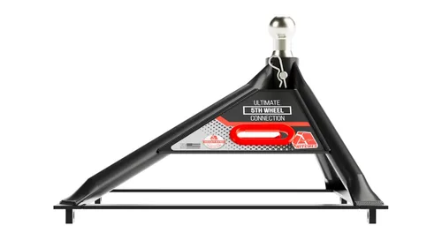 Vista 2 de Andersen hitches 3200 Rueda conexión Ultimate quinta Versión ferroviaria quinta rueda Hitch Pesa sólo 40 libras.