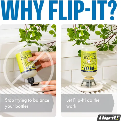 Vista 6 de Flip-It! botella Kit de vaciado, 2-Pack - baño y belleza