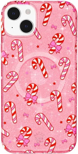 Vista 114 de VELVET CAVIAR Funda Butterfly para iPhone 14, compatible con MagSafe, probada en caídas de 10 pies, mariposas Aurora
