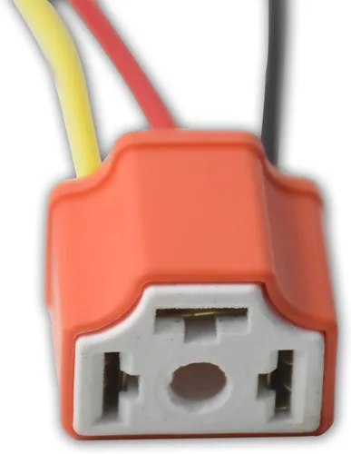 Vista 2 de 0052 1 Uds. Adaptador de 3 clavijas, conector de 3 clavijas, conversión de conector de cable para automóvil, motocicleta, LED, relé, resolución