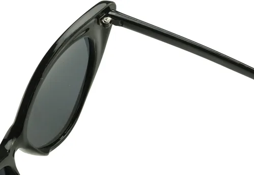 Vista 3 de ShadyVEU Gafas de sol polarizadas con protección UV, marco retro exagerado, estilo vintage, a la moda de calle, M