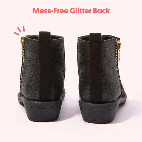 Vista 3 de FabKids Fashion Riding Boot - Easy On Off Side Zipper (Toddler, Little Kid, Big Kid)