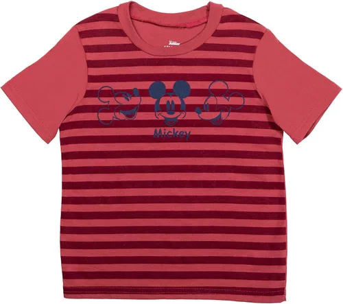 Vista 3 de Disney Mickey Mouse Pixar Toy Story Winnie The Pooh Pixar Cars Lion Guard Paquete de 2 camisetas para niños pequeños