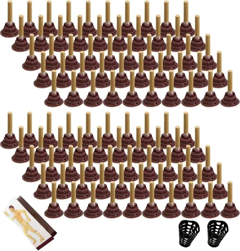 Vista 6 de 210 palos de moxibustión y 200 bases autoadhesivas, 5 años Moxa Cone Moxi Stick para AiJiu tradicional chino, 6 cubiertas protectoras y 2 mapas