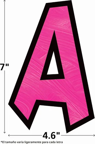 Vista 5 de Teacher Created Resources Brights 4Ever - Letras divertidas de 7