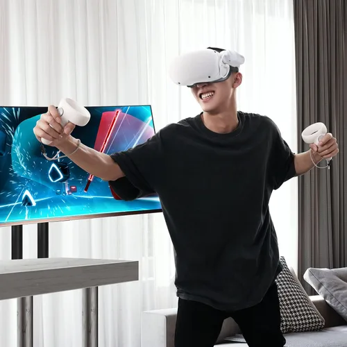 Vista 8 de VR Battery Pack Compatible with Oculus Quest 2 Headset,5000mAh Rechargeable VR Battery Power Bank Compatible with OculusMeta Quest 2 Original Strap